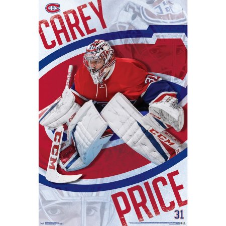 Montreal Canadiens - Carey Price NHL Plakát
