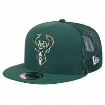 Milwaukee Bucks - Evergreen Meshback 9Fifty NBA Šiltovka
