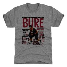 Vancouver Canucks - Pavel Bure Stats Gray NHL T-Shirt