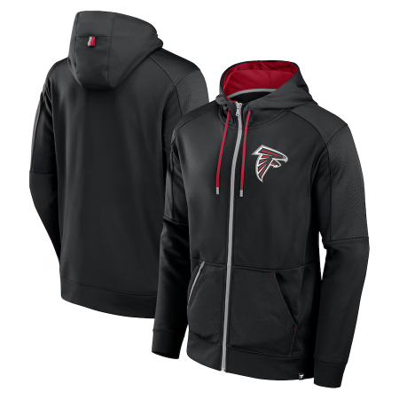 Atlanta Falcons - Defender Full-zip NFL Mikina s kapucňou