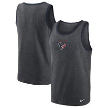 Houston Texans - Team Tri-Blend Charcoal NFL Tank Top