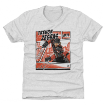 Anaheim Ducks Detské - Trevor Zegras Comic White NHL Tričko