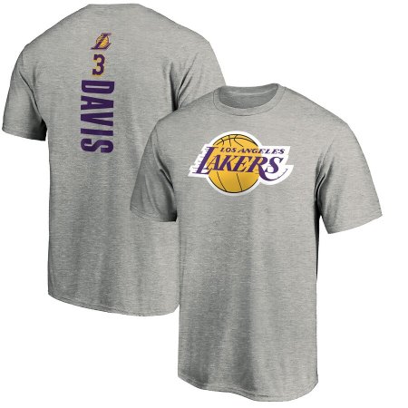 Los Angeles Lakers - Anthony Davis Playmaker Gray NBA T-shirt