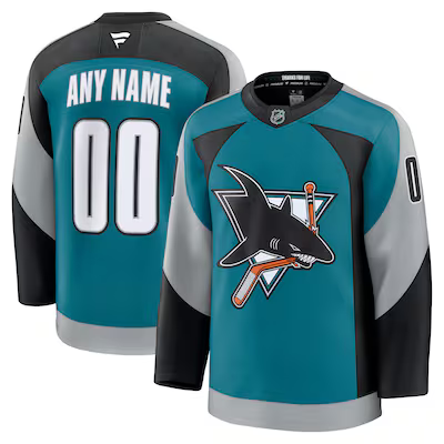 San Jose Sharks - Premium Alternate NHL Jersey/Własne imię i numer
