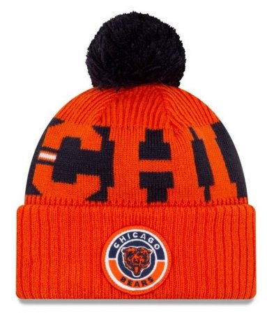 Chicago Bears - 2020 Sideline Road NFL Knit hat