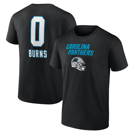 Carolina Panthers - Brian Burns Wordmark NFL Tričko