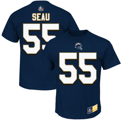 San Diego Chargers - Junior Seau Hall of Fame Eligible Receiver II NFL T-Shirt - Size: M/USA=L/EU