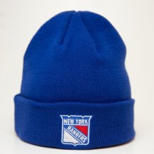 New York Rangers Dětské - Boys Cuff NHL Zimná Čepice