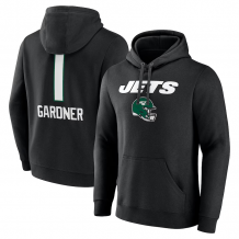 New York Jets - Ahmad Sauce Gardner Wordmark NFL Bluza z kapturem