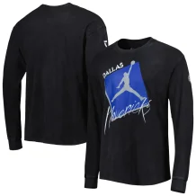 Dallas Mavericks - Jordan Brand Courtside Statement NBA Tričko s dlouhým rukávem