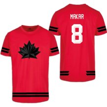Canada - Cale Makar 2026 Hockey T-shirt - Red