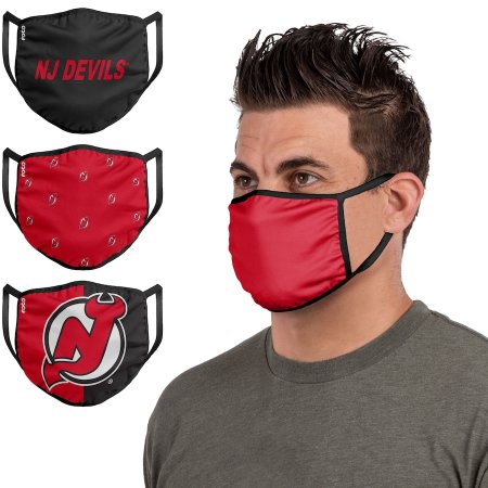 New Jersey Devils - Sport Team 3-pack NHL face mask