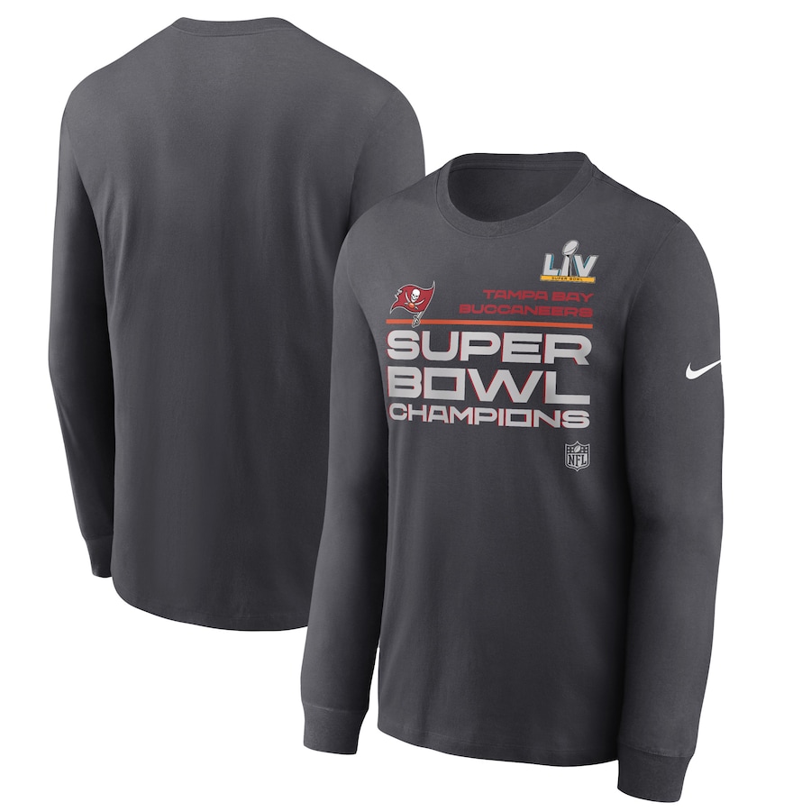 Tampa Bay Buccaneers - Super Bowl LV Champs Locker Room NFL Long Sleeve T- Shirt :: FansMania