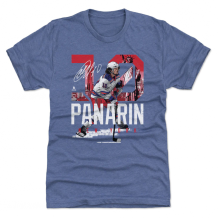 New York Rangers - Artemi Panarin Landmark Blue NHL T-Shirt