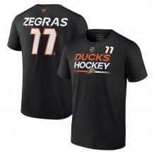 Anaheim Ducks - Trevor Zegras Authentic 23 Prime NHL T-Shirt