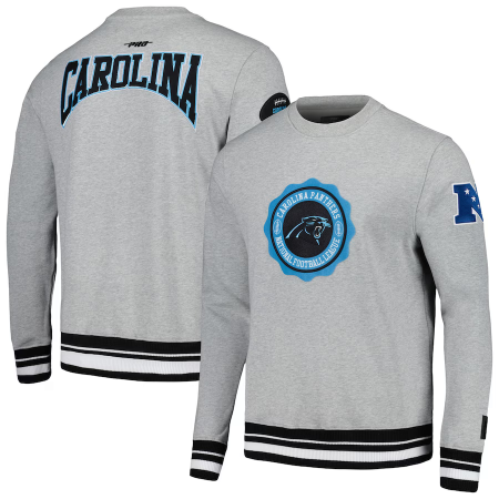 Carolina Panthers - Crest Emblem Pullover NFL Mikina s kapucí