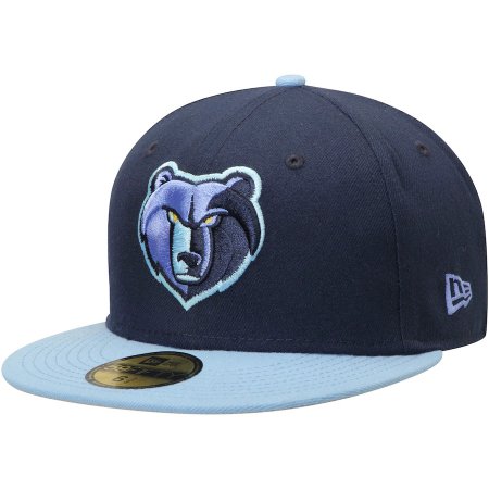 Memphis Grizzlies - Team Color 2Tone 59FIFTY NBA Hat - Size: 7 1/8