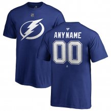 Tampa Bay Lightning - Team Authentic NHL T-Shirt with Name and Number