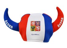 Česko Hokejový Fan Klobouk rohy 7