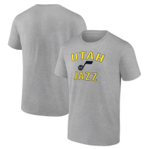 Utah Jazz - Victory Arch Gray NBA T-Shirt