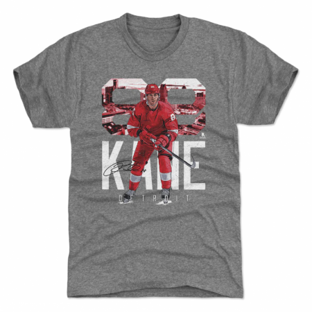 Detroit Red Wings - Patrick Kane Landmark Gray NHL Tričko