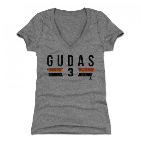 Philadelphia Flyers Womens - Radko Gudas Font NHL T-Shirt