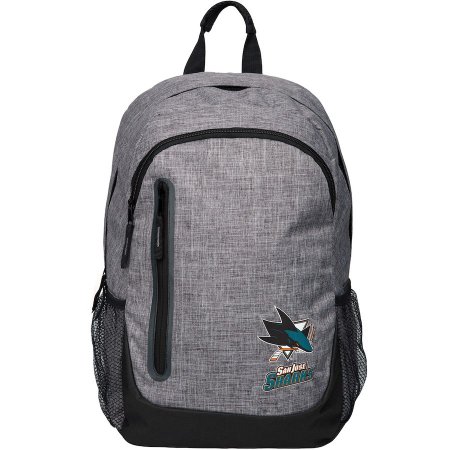 San Jose Sharks - Heathered Gray NHL Backpack