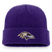 Baltimore Ravens - Cuffed Purple NFL Zimní čepice
