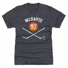 Edmonton Oilers - Connor McDavid Sticks two Navy NHL Koszułka