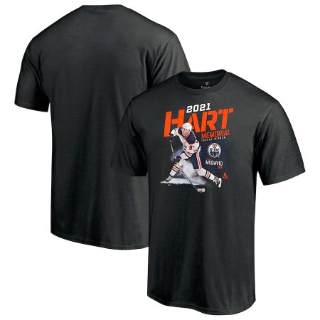 Edmonton Oilers - Connor McDavid 2021 Hart Trophy NHL T-Shirt