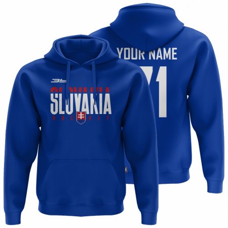 Slovensko - Hokejowa Bluza s kapturem 0121