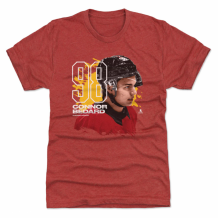 Chicago Blackhawks - Connor Bedard Profile Red NHL T-Shirt