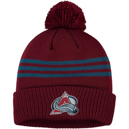 Colorado Avalanche - Three Stripe NHL Knit Hat