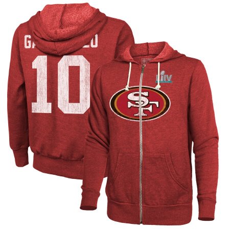 San Francisco 49ers - Jimmy Garoppolo Super Bowl LIV Full-Zip NFL Mikina s kapucí