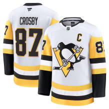 Pittsburgh Penguins - Sidney Crosby Away Premium NHL Jersey