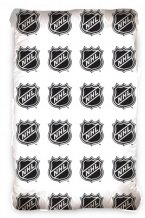 NHL Logo - White Team NHL prześcieradło