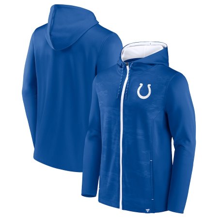 Indianapolis Colts - Ball Carrier Full-Zip NFL Bluza s kapturem - Wielkość: L/USA=XL/EU
