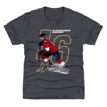 Florida Panthers Youth - Aleksander Barkov Offset Navy NHL T-Shirt