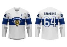 Finsko - Mikael Granlund  Hokejový Replica Dres Bílý