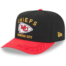 Kansas City Chiefs - 2025 Draft 9Fifty Black NFL Czapka
