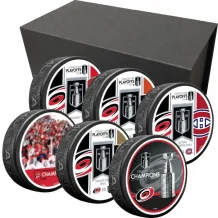 Carolina Hurricanes - 2026 Stanley Cup Champs NHL 6 Puck Set