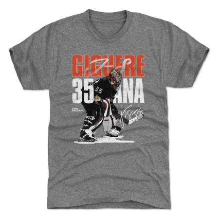 Anaheim Ducks - Jean-Sebastien Giguere Bold Gray NHL Shirt
