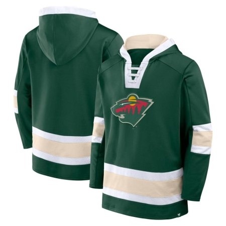 Minnesota Wild - Team Laced NHL Bluza s kapturem - Wielkość: M/USA=L/EU