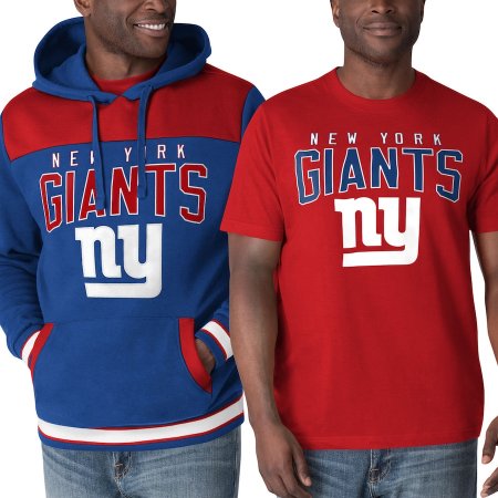 New York Giants - Hoodie und T-shirt NFL Combo Set