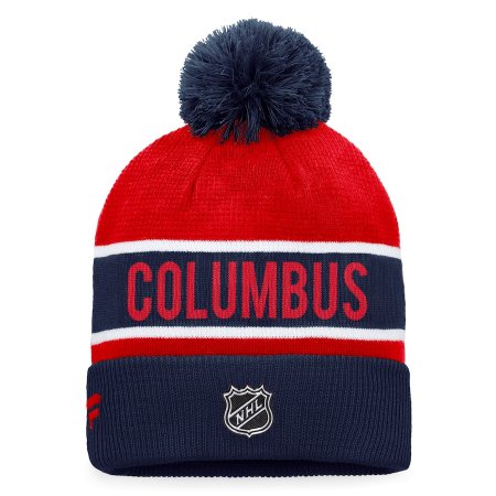 Columbus Blue Jackets - Authentic Pro Rink Cuffed NHL Zimní čepice