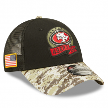 San Francisco 49ers - 2022 Salute To Service 9Forty NFL Cap