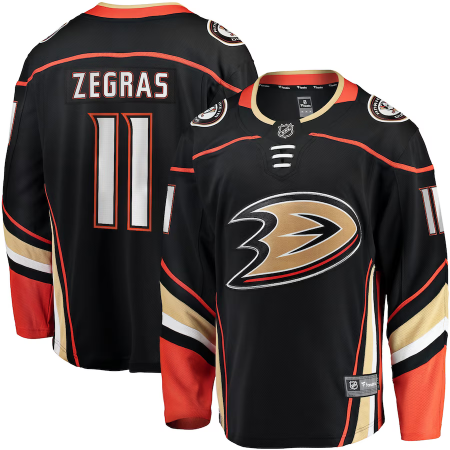 Anaheim Ducks - Trevor Zegras Breakaway Home NHL Jersey