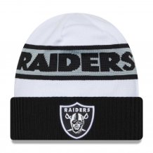 Las Vegas Raiders - 2023 Sideline Tech White NFL Knit hat