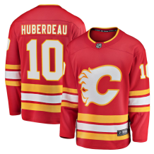 Calgary Flames - Jonathan Huberdeau Breakaway Home NHL Jersey