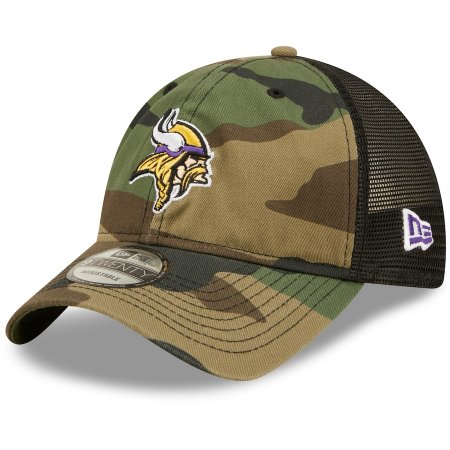 Minnesota Vikings - Basic Camo Trucker 9TWENTY NFL Hat
